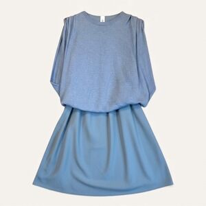 NWOT Free People Geneva Mineral Mist Knit Sleeveless Wool Blend Sweater Sz Small